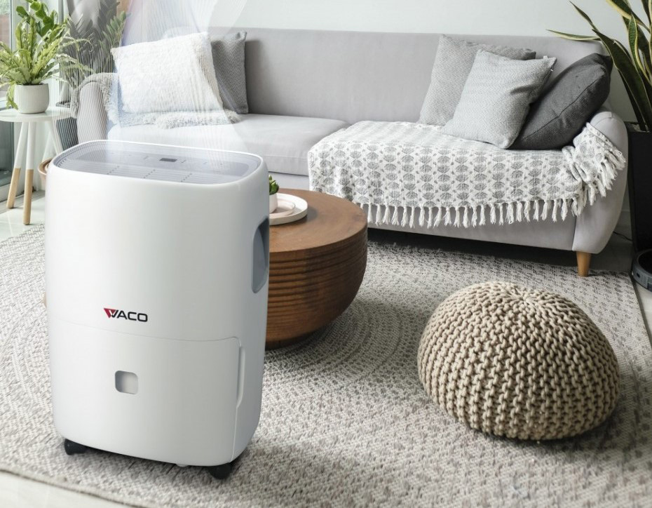 Osuszacz powietrza Vaco 3504 w salonie