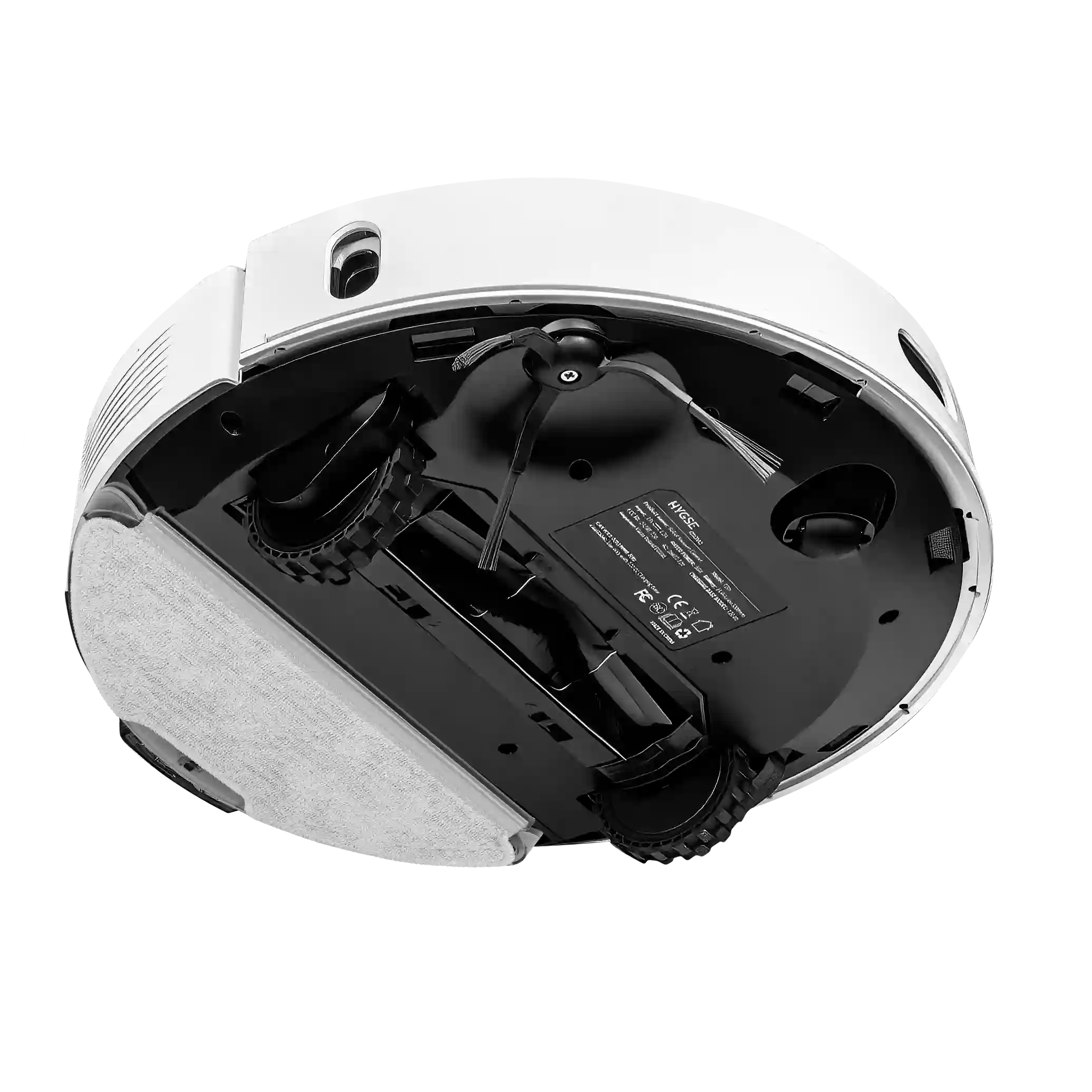 Hygse movo - spód robota sprzątajacego z nakładką mopującą