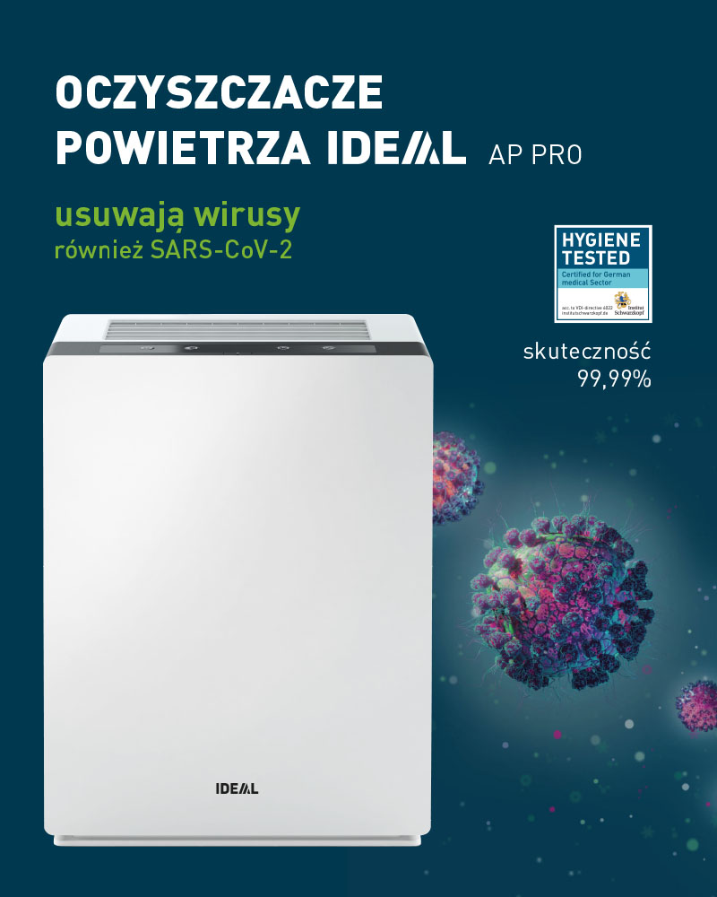 Oczyszczacze Ideal - baner o usuwaniu wirusów