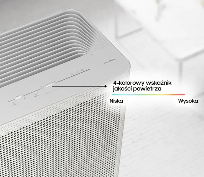 Wskaźnik kolorystyczny w oczyszczaczu Samsung AX32BG3100GGEU