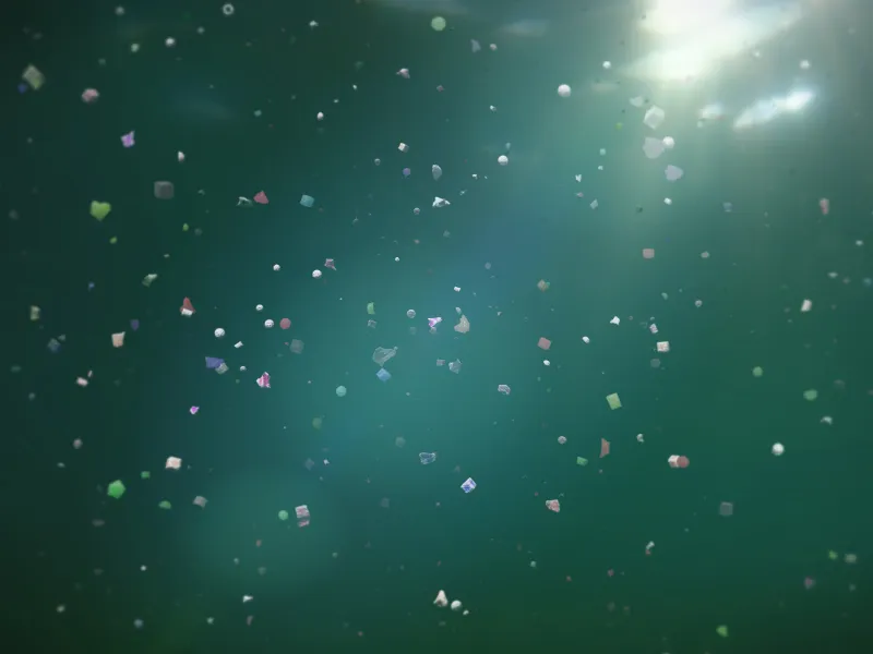 Mikroplastik w wodzie