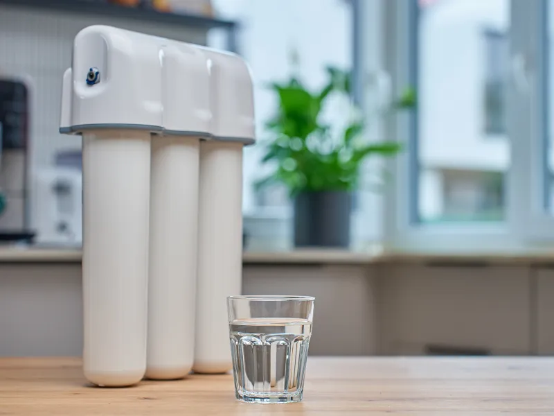 Filtr do wody w bloku