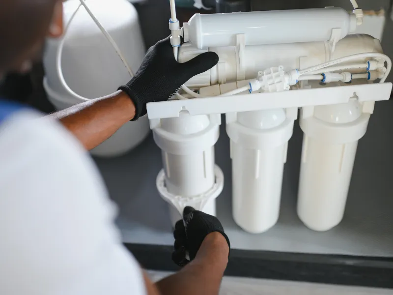 Filtr wody podblatowy. Odwrócona osmoza