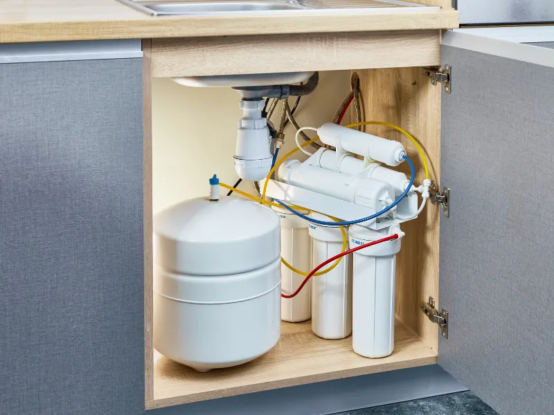 Filtry RO podblatowe. Odwrócona osmoza